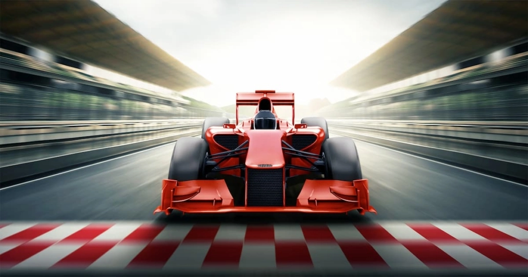 Motorsports car Formula 1